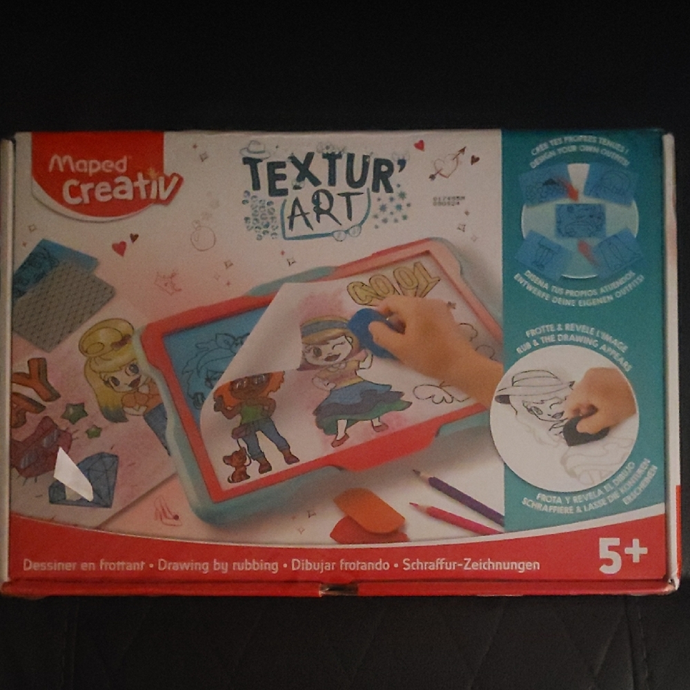 Textur' Art Drawing Kit - Multicolor